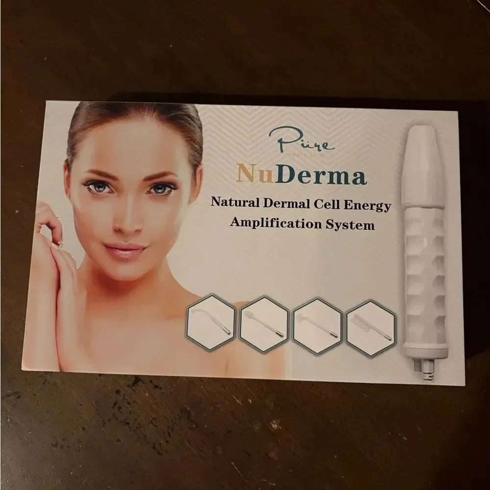 Pure Daily Care NuDerma Hand-Held High Frequency Device White for Face